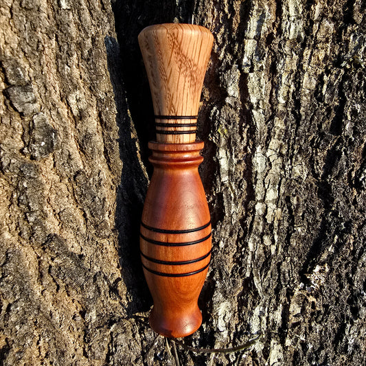 Cherrywood & Oak Hybrid Duck Call - Garden Valley Studio